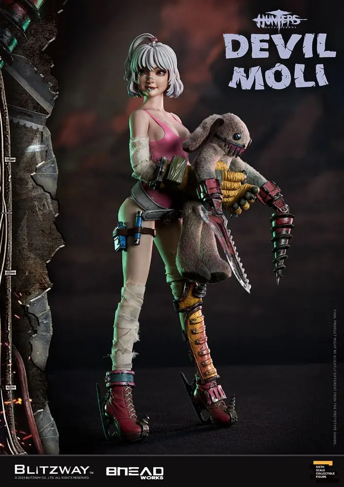 Hunters: Day After WWIII Akčná figúrka 1/6 Devil Moli 44 cm produktová fotografia