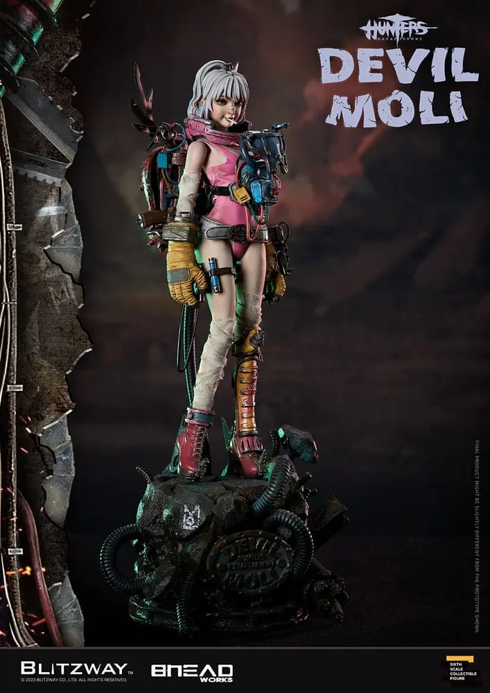 Hunters: Day After WWIII Akčná figúrka 1/6 Devil Moli 44 cm produktová fotografia
