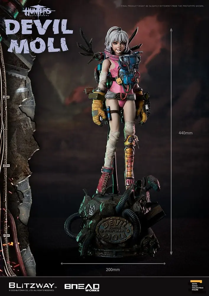 Hunters: Day After WWIII Akčná figúrka 1/6 Devil Moli 44 cm produktová fotografia