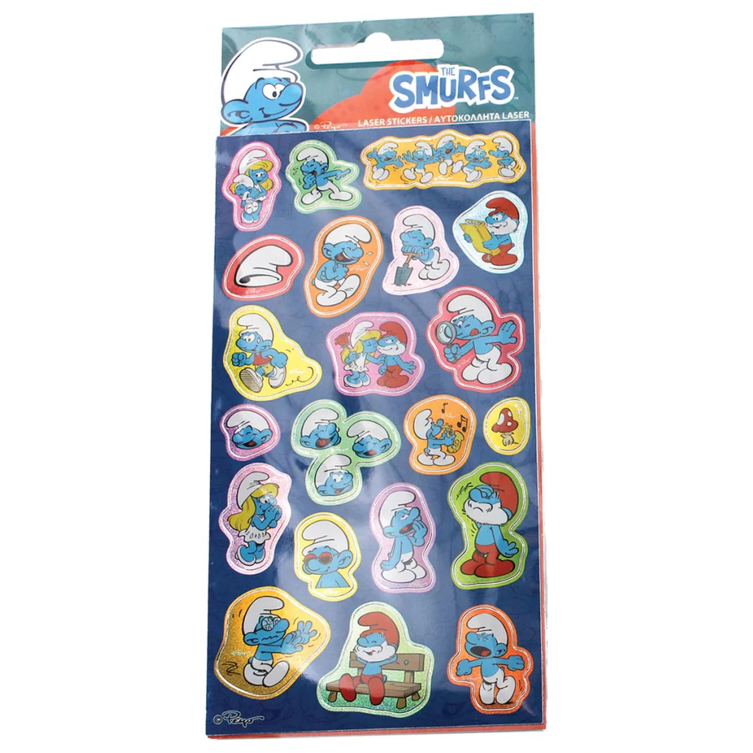 The Smurfs Fun Holografická sada nálepiek produktová fotografia