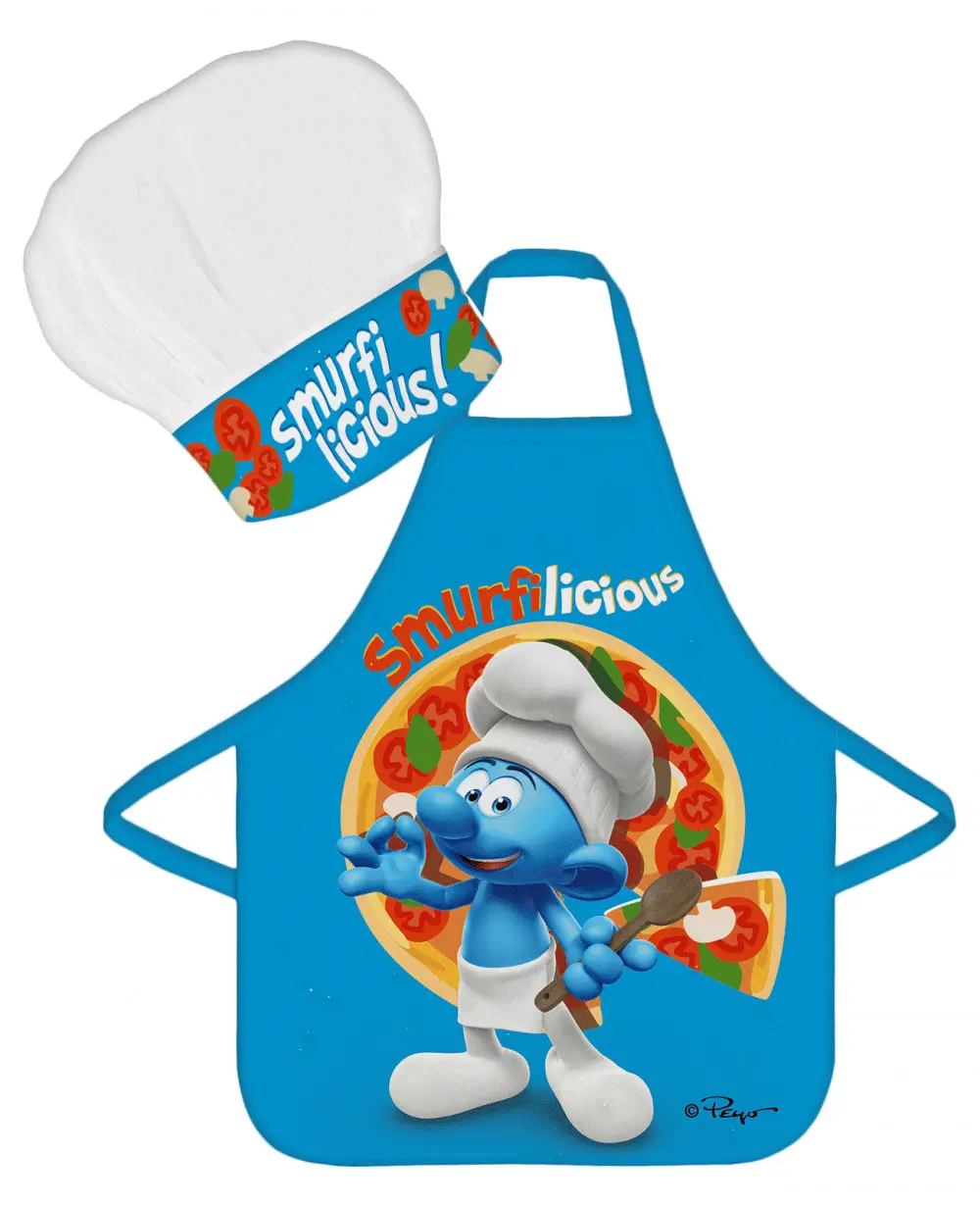 Smurfs Detská zástera, súprava 2 kusov produktová fotografia