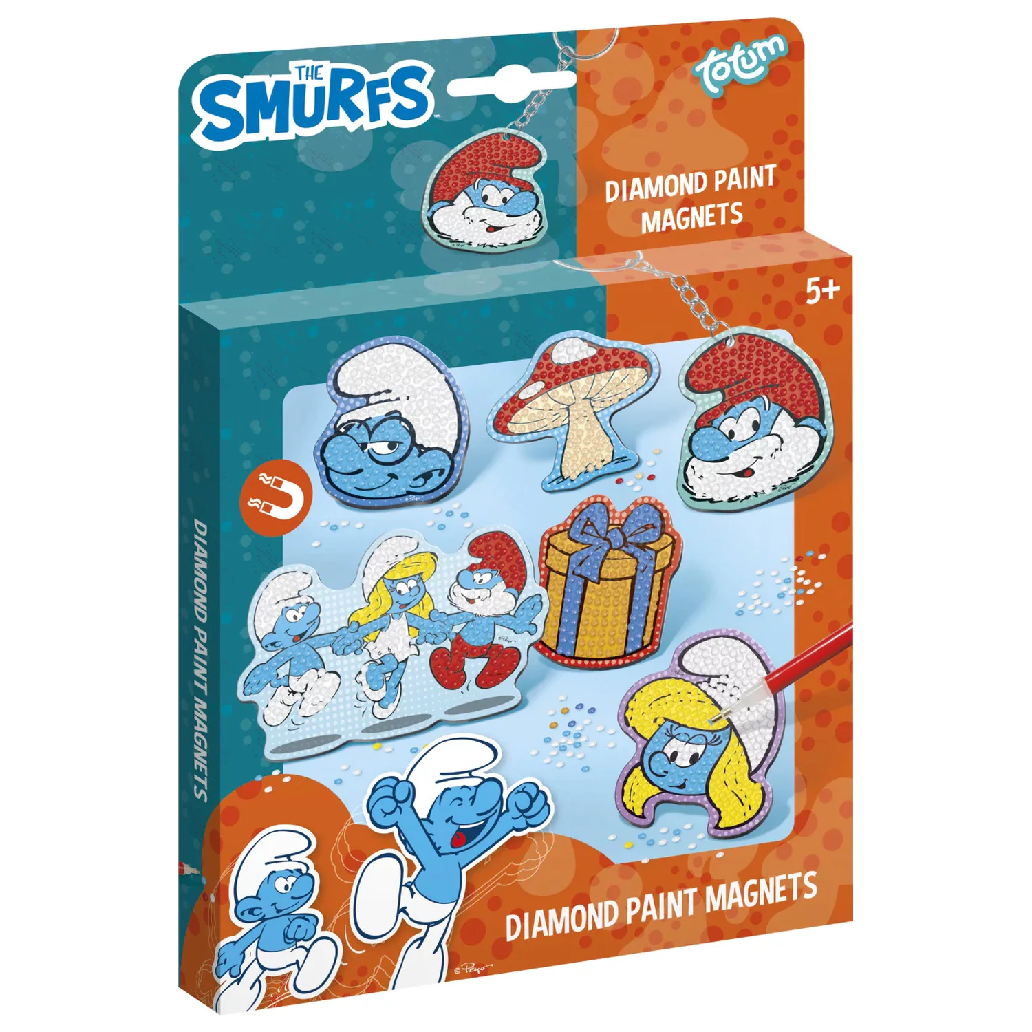 The Smurfs Happy Diamond-Dot magnetická sada produktová fotografia