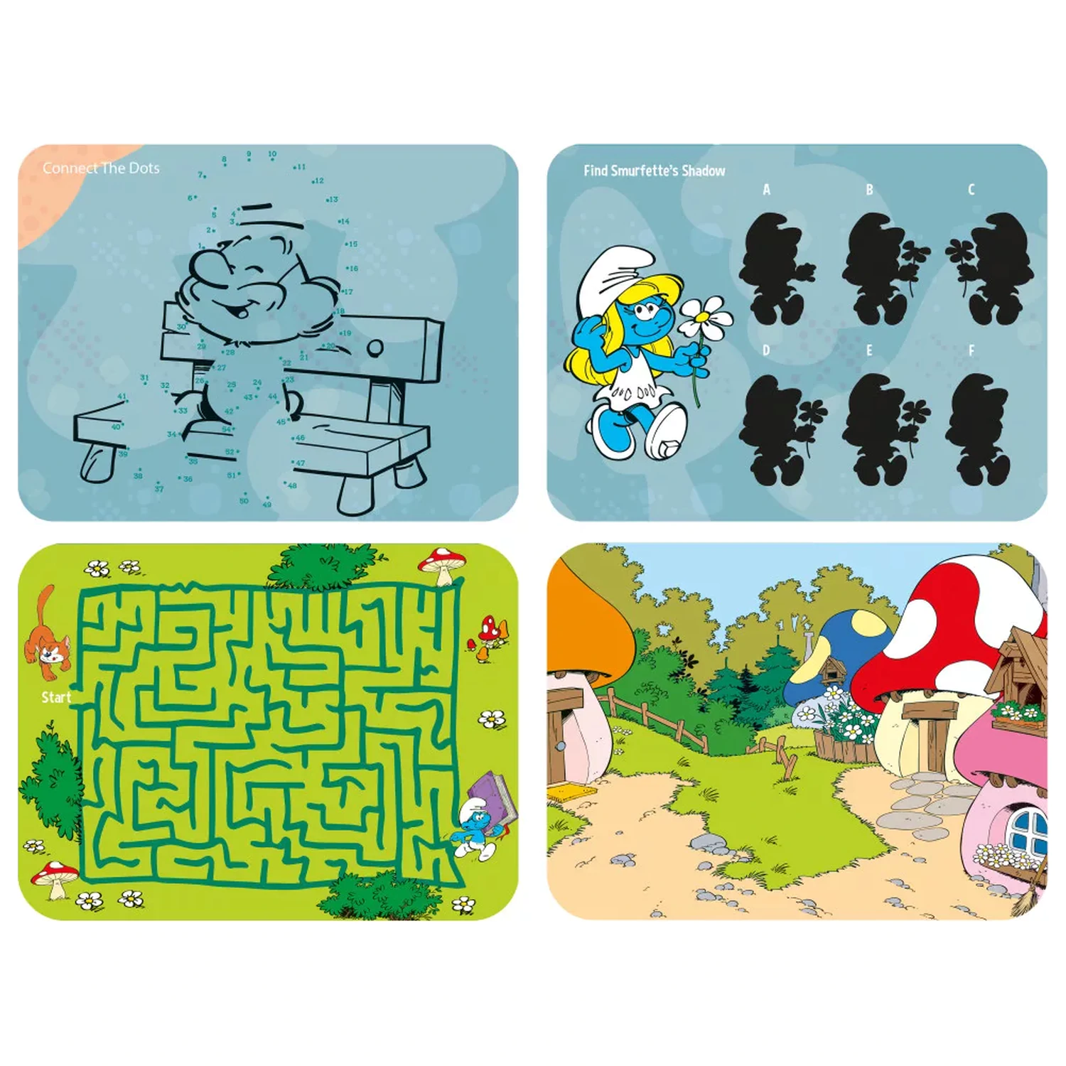 The Smurfs Šťastná Super sada nálepiek produktová fotografia
