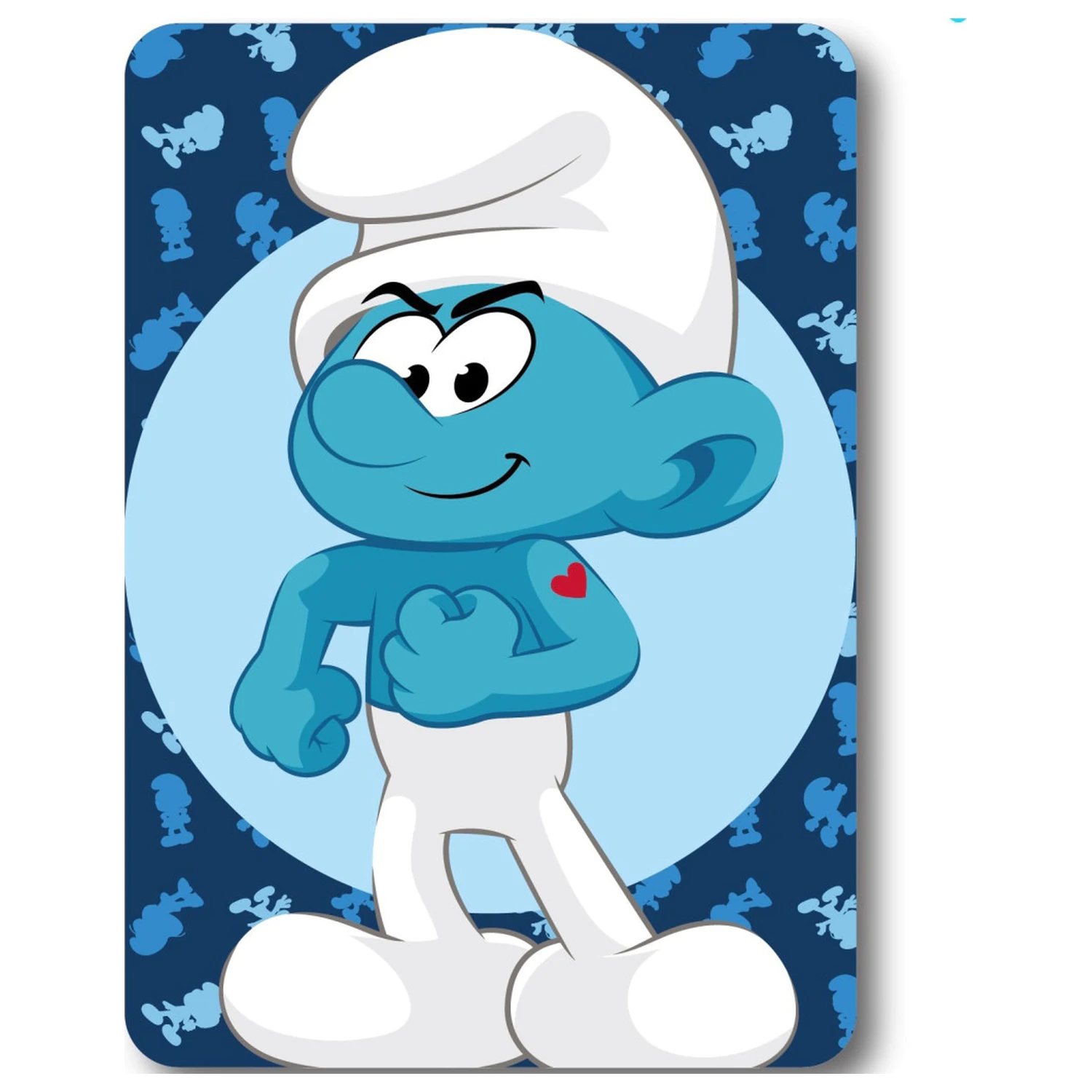 The Smurfs Hefty Smurf Fleecová deka 100x140cm produktová fotografia