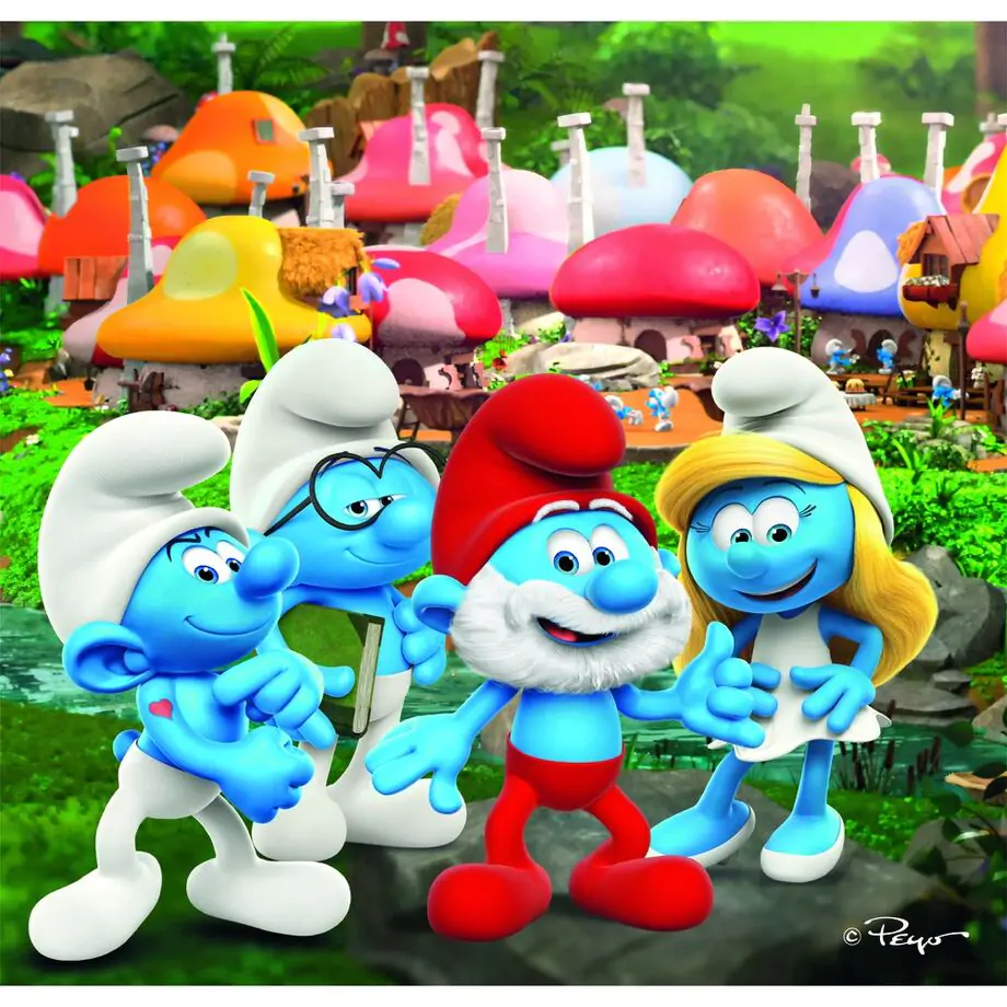 The Smurfs puzzle 3 x 48 dielikov produktová fotografia