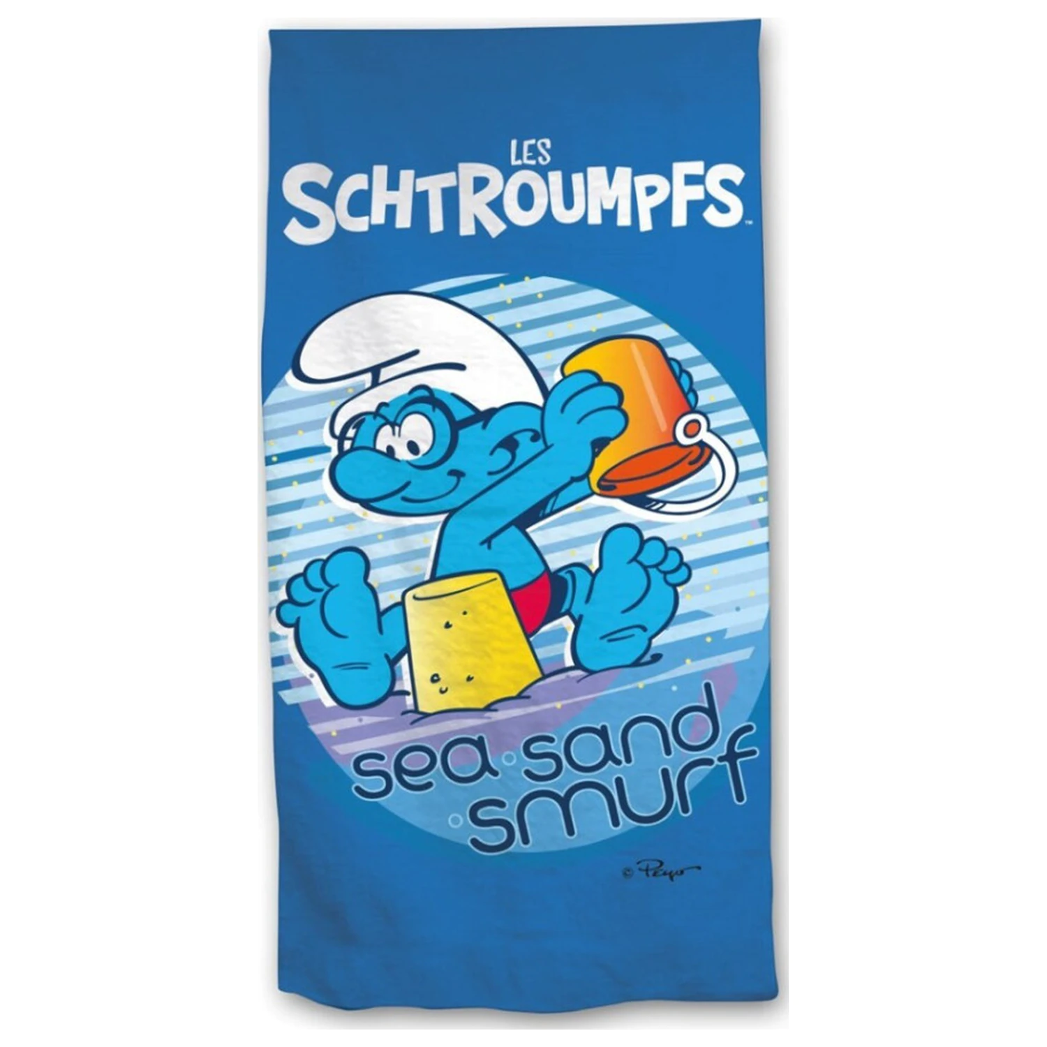 The Smurfs Sea Sand Uterák 70x140cm produktová fotografia