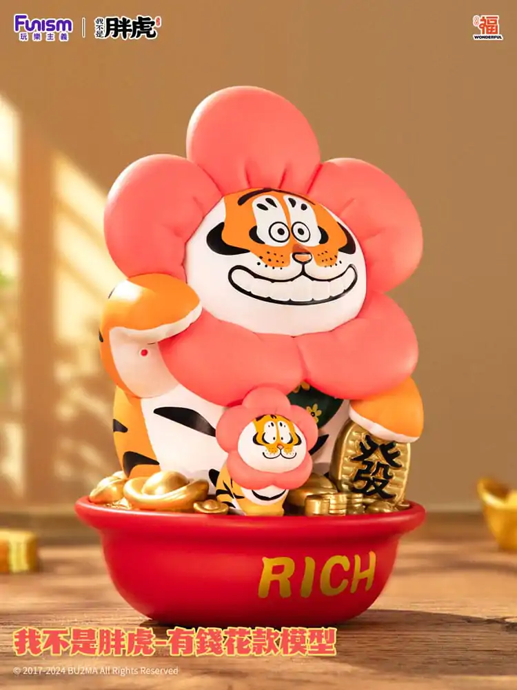 I Am Not Fat Tiger Soška 1/7 Alexander the Tiger Rich Flower 20 cm produktová fotografia