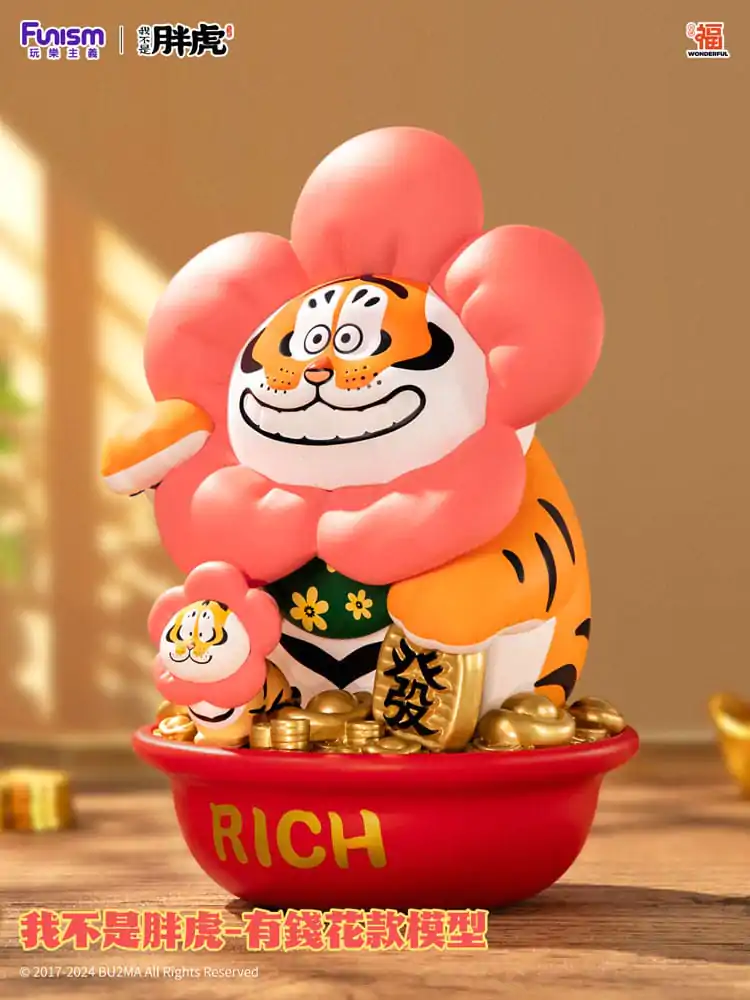 I Am Not Fat Tiger Soška 1/7 Alexander the Tiger Rich Flower 20 cm produktová fotografia