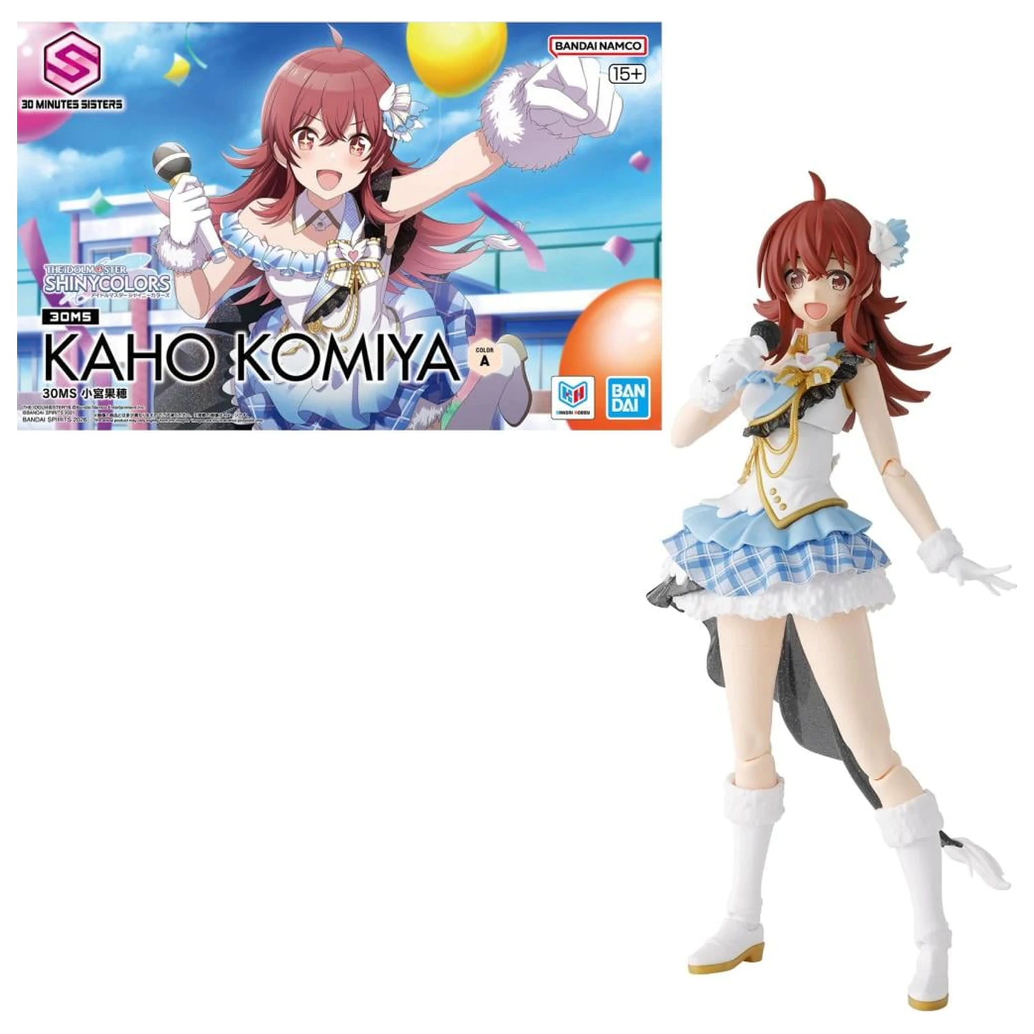Idol Master 30MS Kaho Komiya modelová stavebnica produktová fotografia
