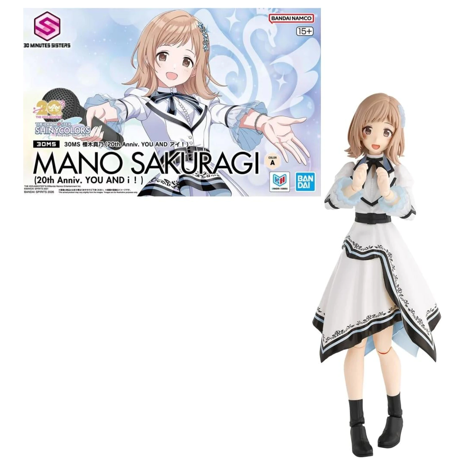 IDOLM@STER 30MS Mano Sakuragi (20. výročie Ty a ja!) Model Kit produktová fotografia