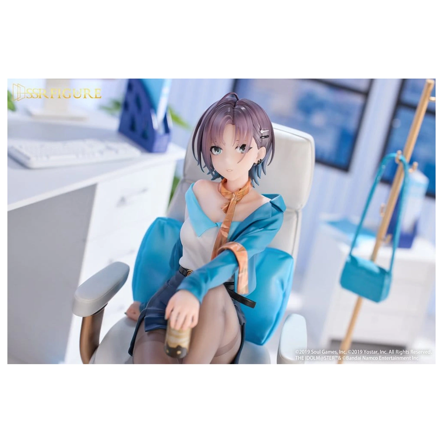Idolmaster Shiny Colors x Mahjong Soul SSR PVC Socha 1/7 Asakura Tooru Leisurely Grace Ver. 21 cm produktová fotografia