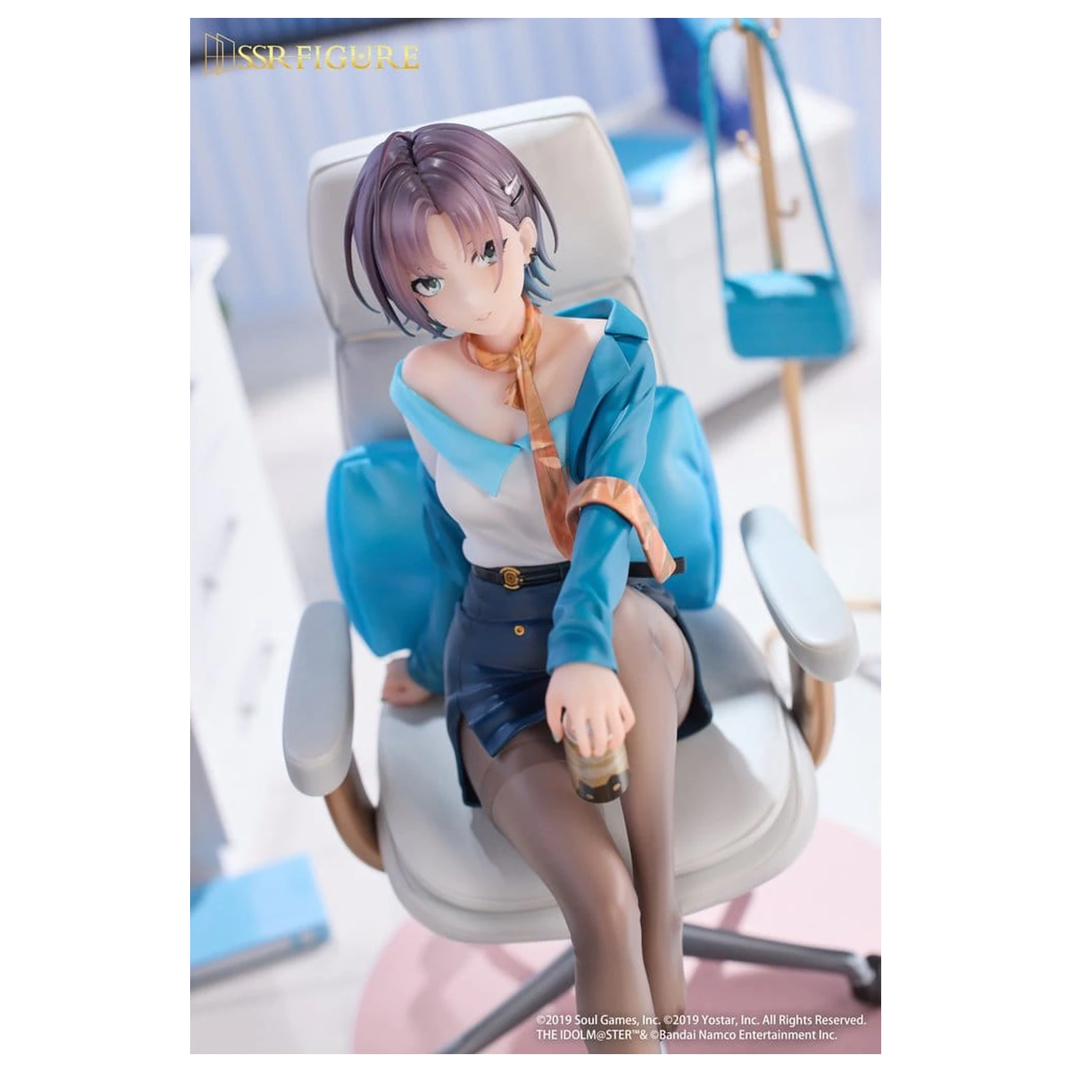Idolmaster Shiny Colors x Mahjong Soul SSR PVC Socha 1/7 Asakura Tooru Leisurely Grace Ver. 21 cm produktová fotografia