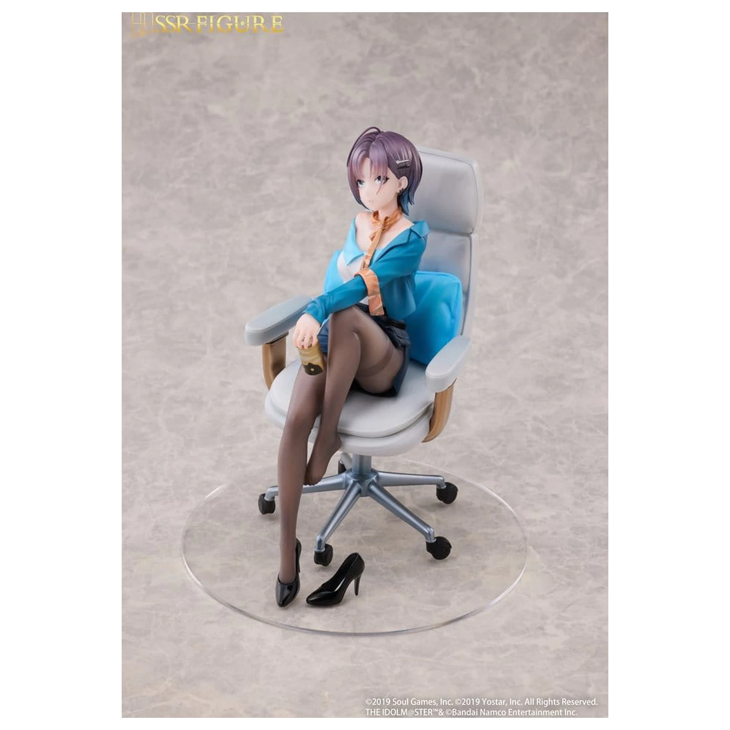 Idolmaster Shiny Colors x Mahjong Soul SSR PVC Socha 1/7 Asakura Tooru Leisurely Grace Ver. 21 cm produktová fotografia