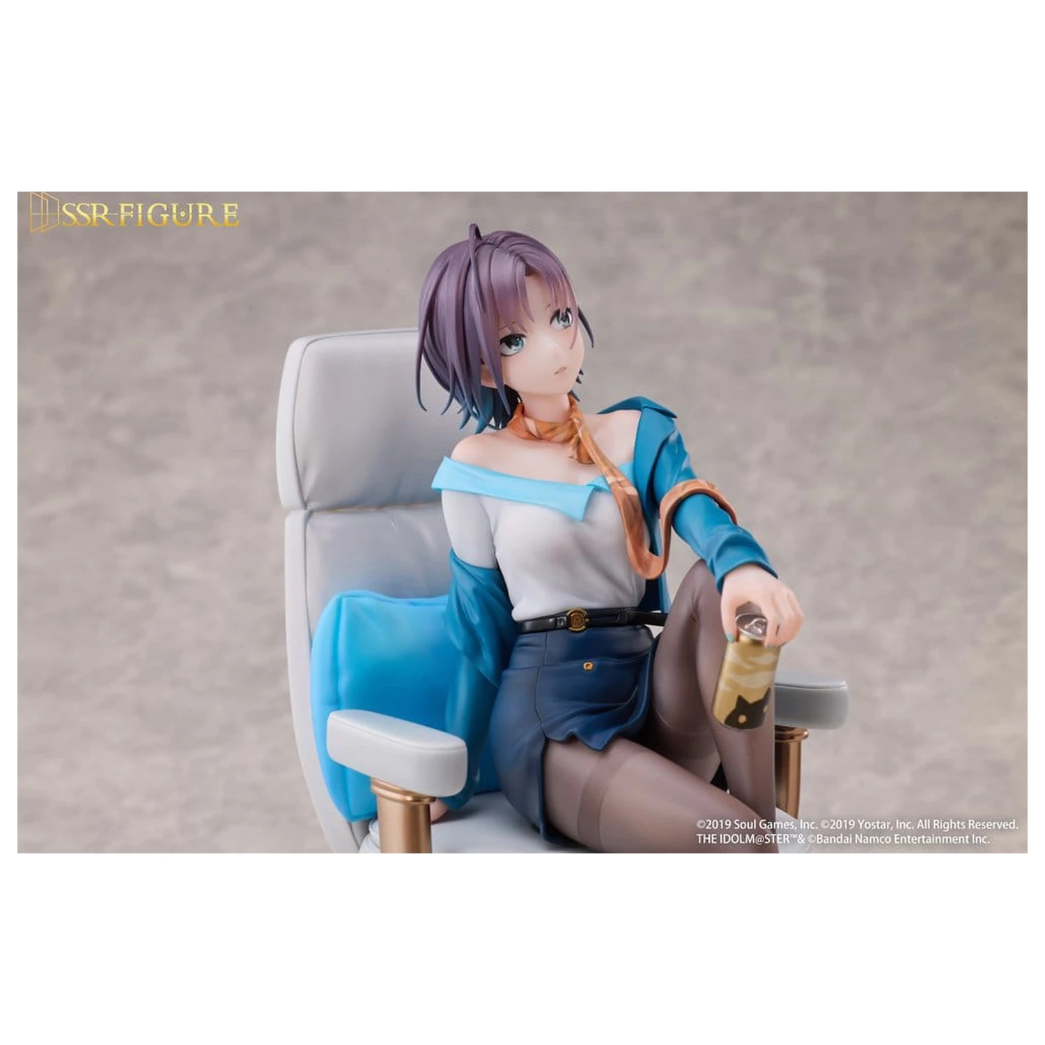 Idolmaster Shiny Colors x Mahjong Soul SSR PVC Socha 1/7 Asakura Tooru Leisurely Grace Ver. 21 cm produktová fotografia