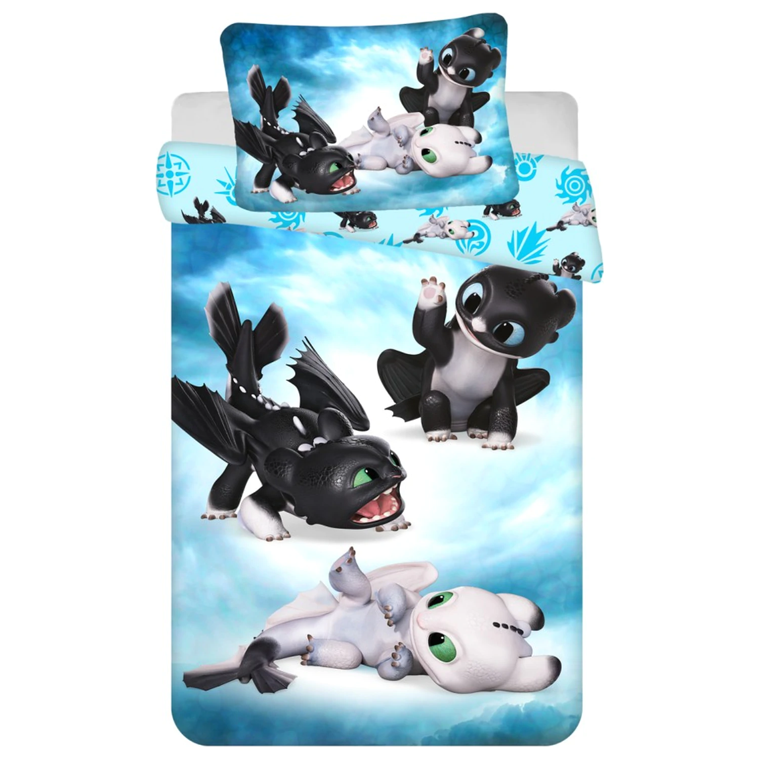 How to Train Your Dragon Babies Kids, Predškolský poťah na perinu produktová fotografia