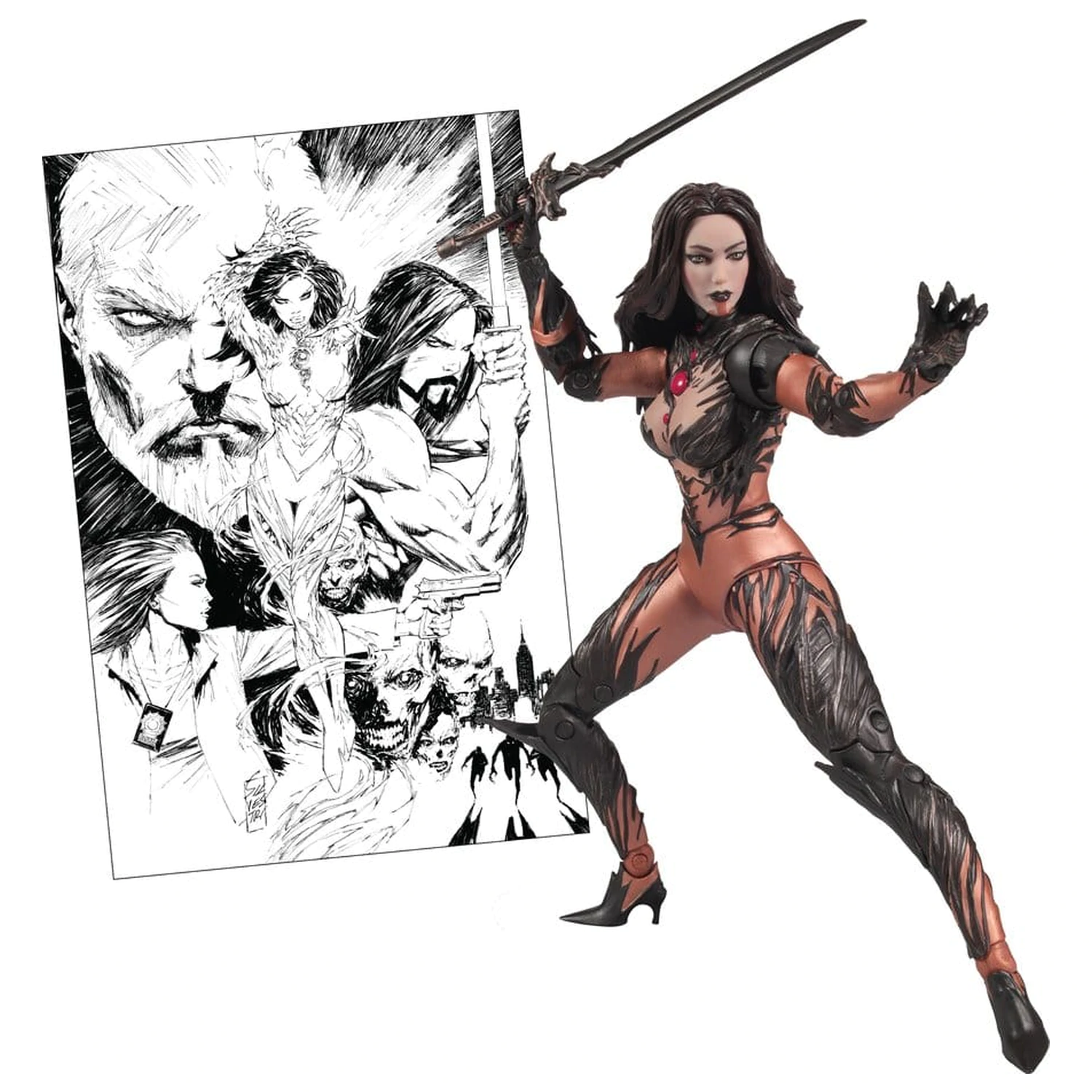 Image Comics McFarlane Elite Edition Deluxe akčná figúrka Sara Pezzini (Witchblade) 18 cm produktová fotografia