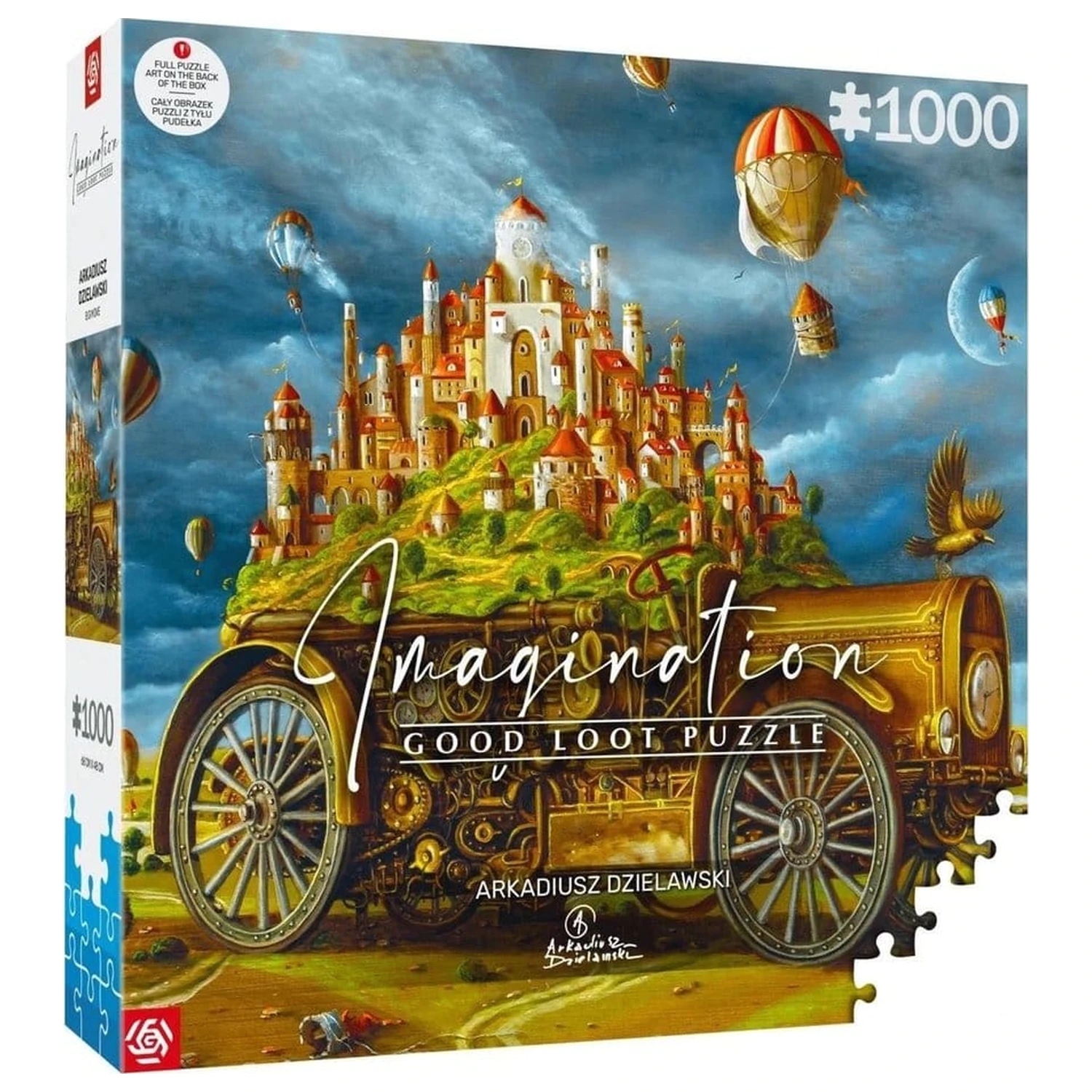 Imagination Series Puzzle Arkadiusz Dzielawski Wielka przeprowadzka (1000 kúskov) produktová fotografia