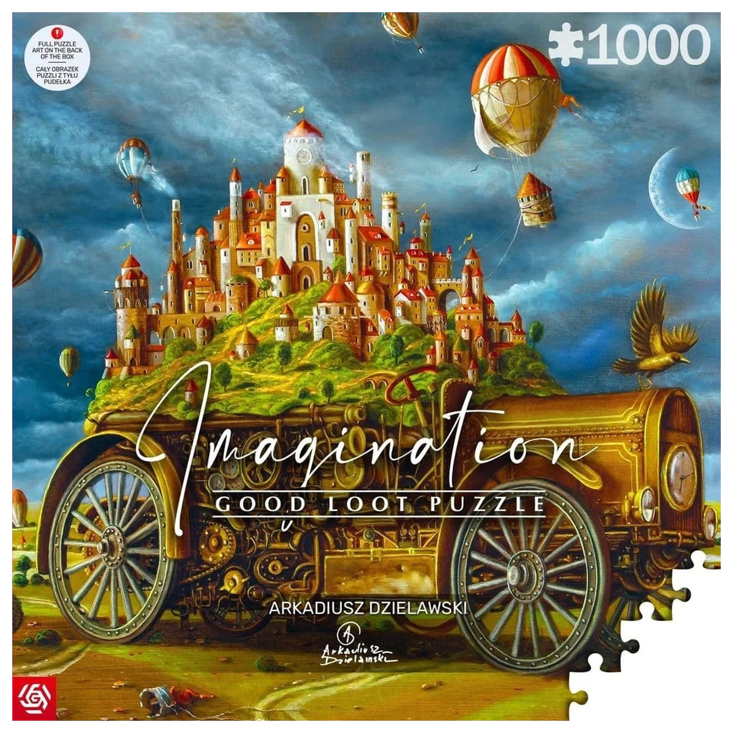 Imagination Series Puzzle Arkadiusz Dzielawski Wielka przeprowadzka (1000 kúskov) produktová fotografia