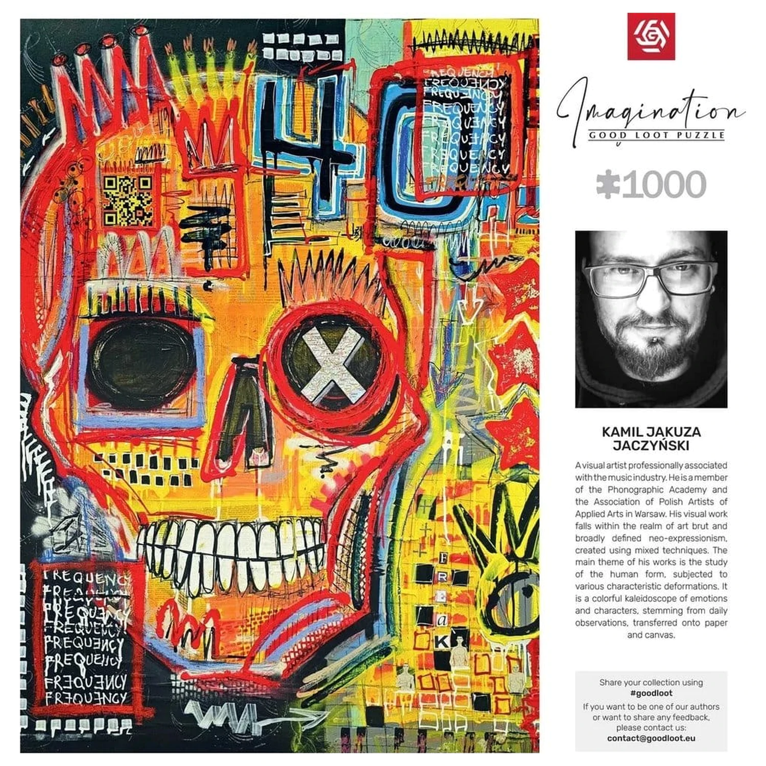 Imagination Series Puzzle Kamil Jakuza Jaczynski 40 HZ (1000 kúskov) produktová fotografia