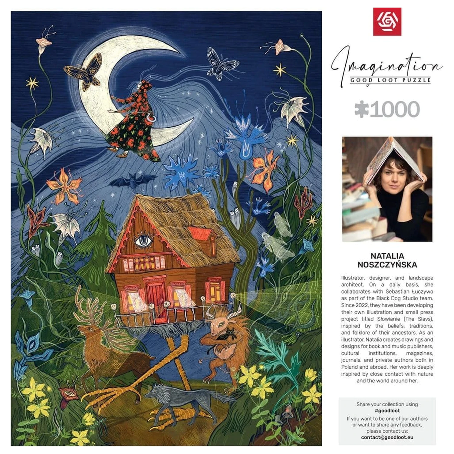 Imagination Series Puzzle Natalia Noszczynska Slowianski Swiat Nadchodzi (1000 kúskov) produktová fotografia