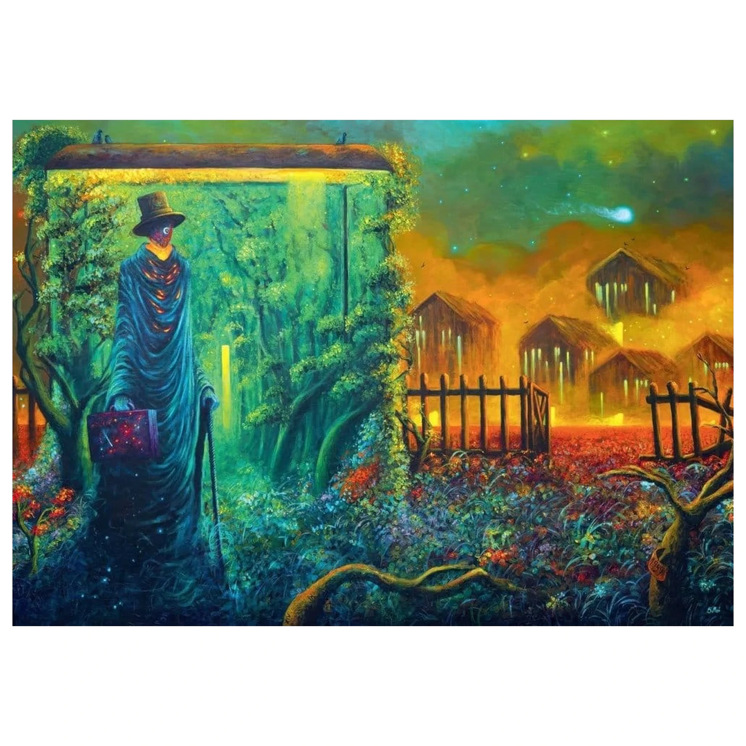 Séria predstavivosti Puzzle Sebastian Mon Stationary Traveller II (1000 kusov) produktová fotografia