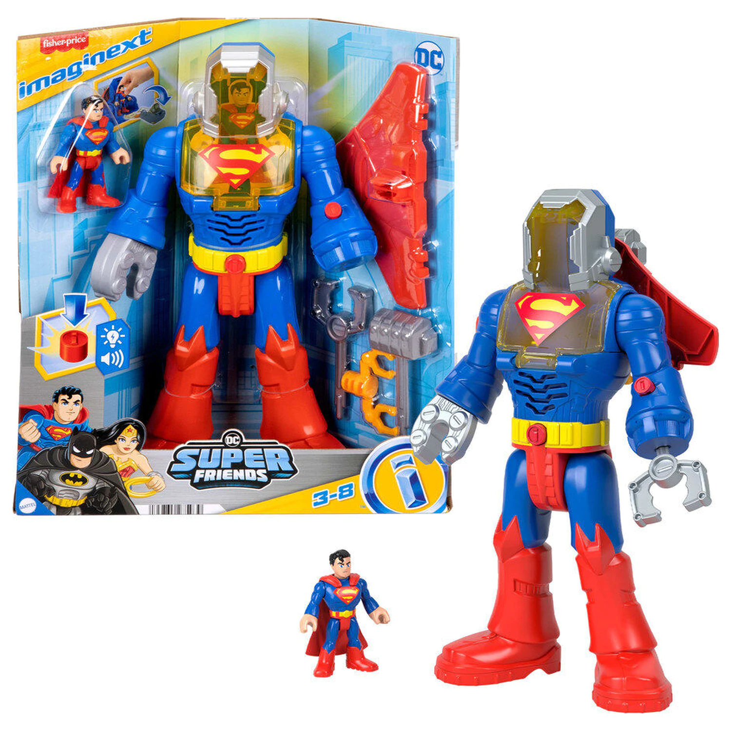Imaginext DC Comics Super Friends figúrka Superman 30,5 cm produktová fotografia