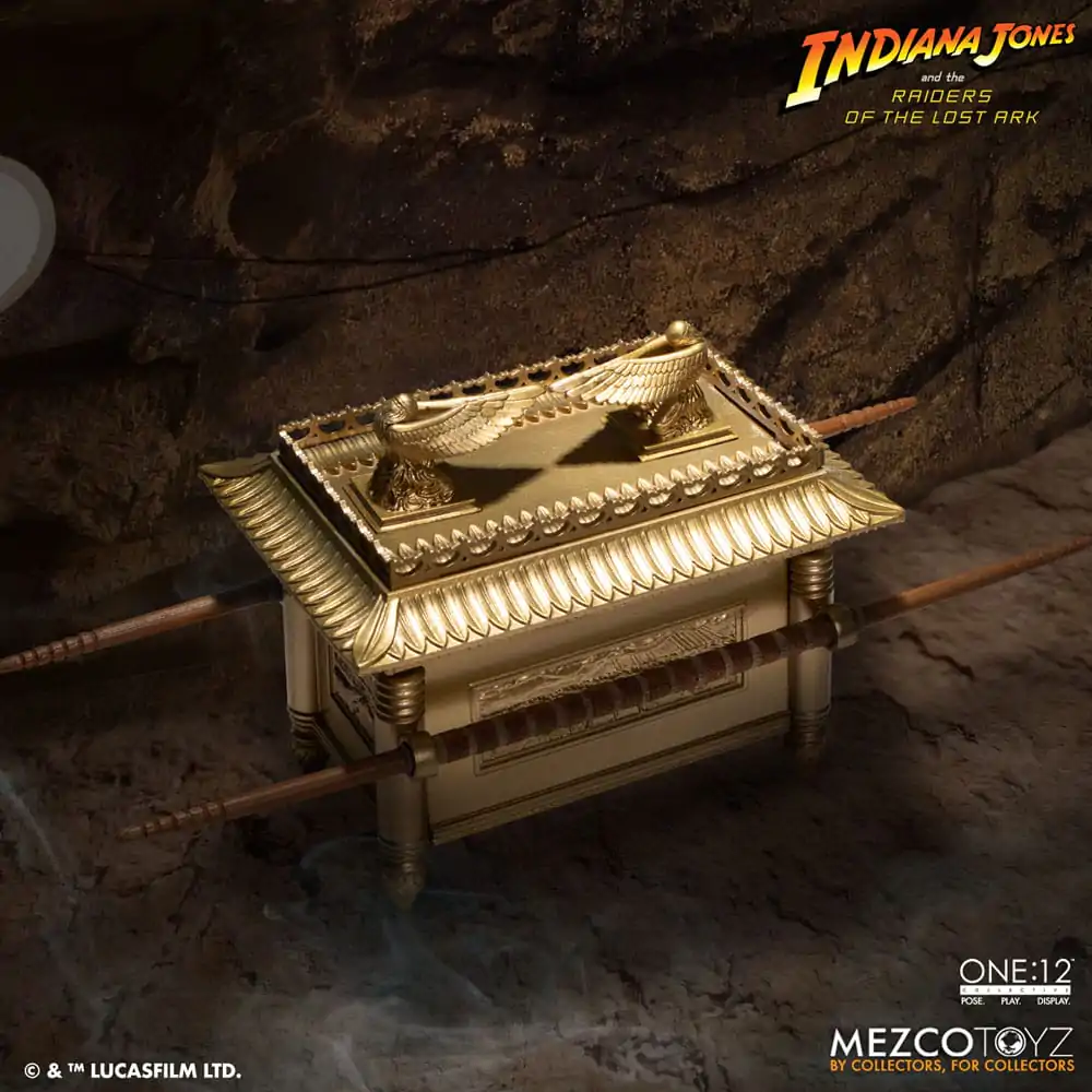 Indiana Jones Akčná Figúrka 1/12 Major Toht and Ark of the Covenant Deluxe Boxed Set 16 cm produktová fotografia