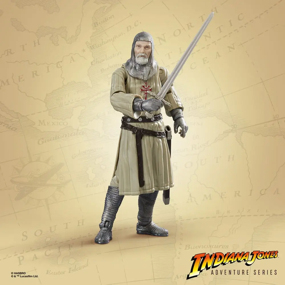 Akčná figúrka Indiana Jones Adventure Series Grail Knight (The Last Crusade) 15 cm produktová fotografia