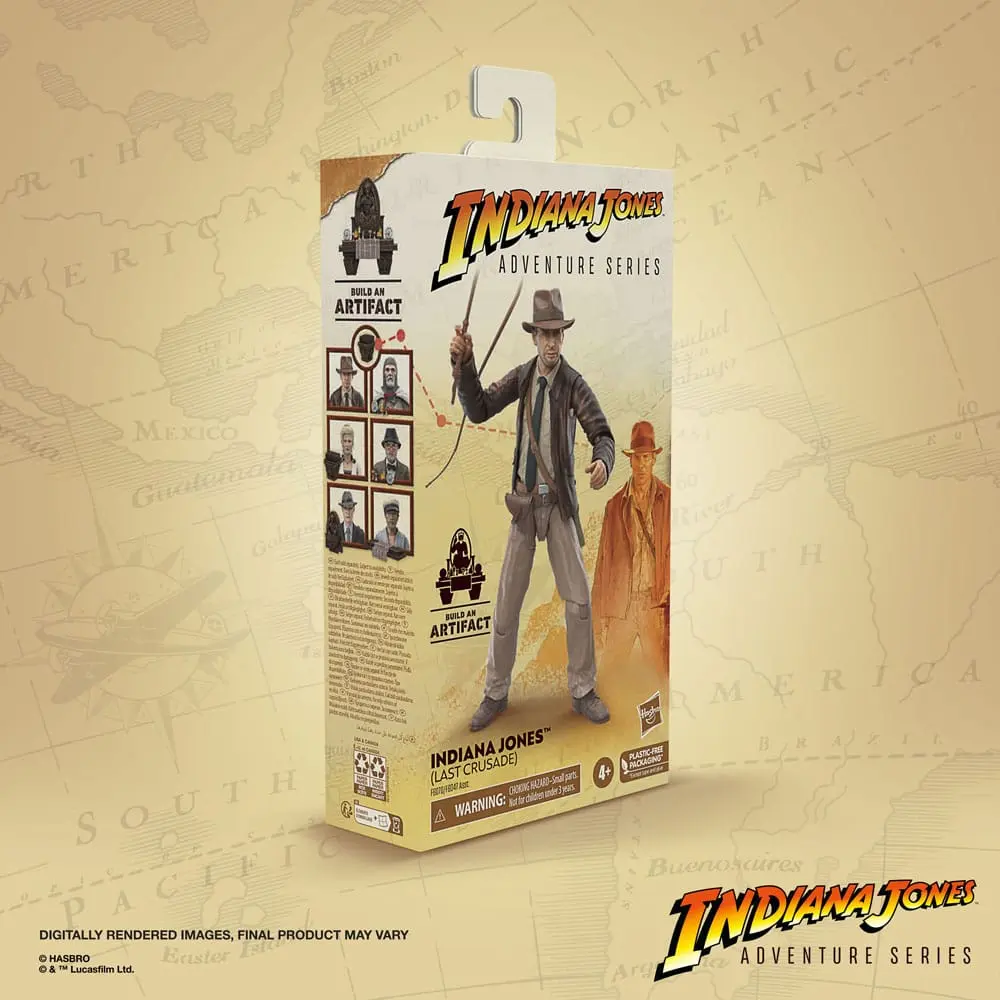 Indiana Jones akčná figúrka Indiana Jones Adventure Series (A utolsó kereszteslovag) 15 cm termékfotó