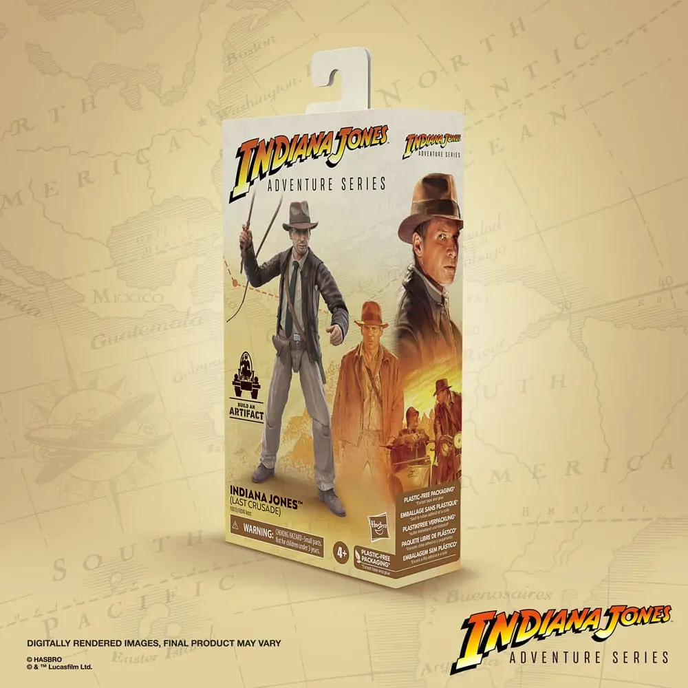 Indiana Jones akčná figúrka Indiana Jones Adventure Series (A utolsó kereszteslovag) 15 cm termékfotó