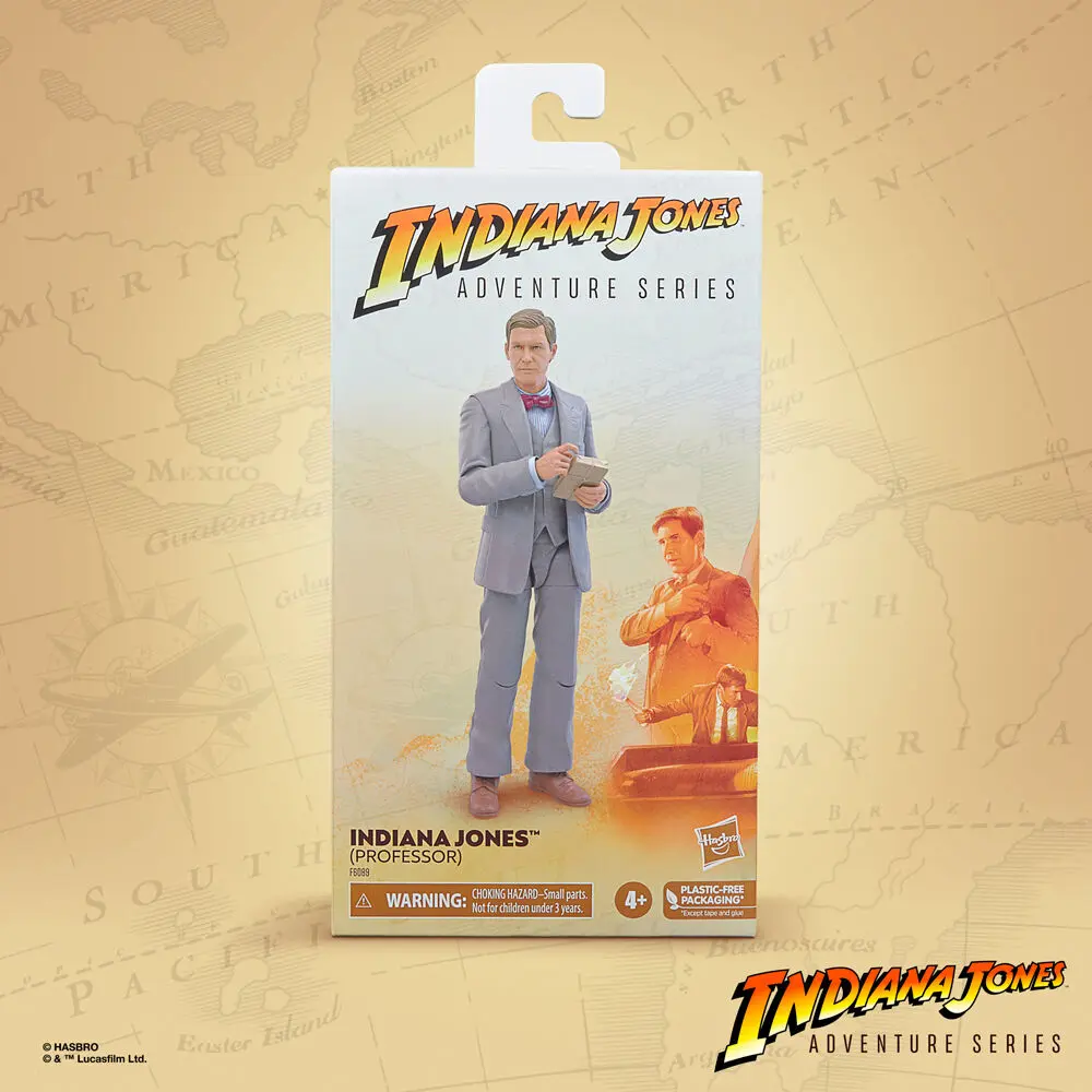 Indiana Jones Adventure Series Akčná figúrka Indiana Jones (Professor) (Indiana Jones a posledná križiacka výprava) 15 cm termékfotó