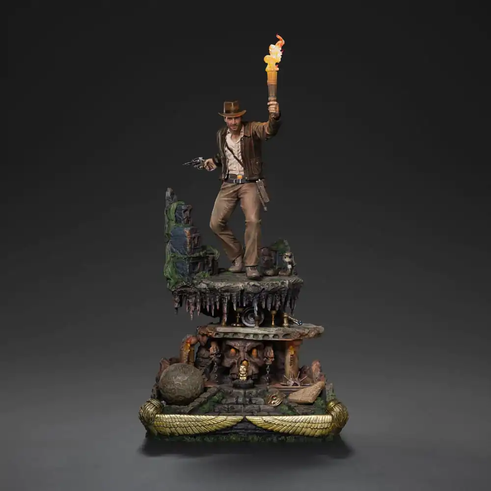 Indiana Jones Art Scale Deluxe soška 1/10 Indiana Jones 40 cm termékfotó