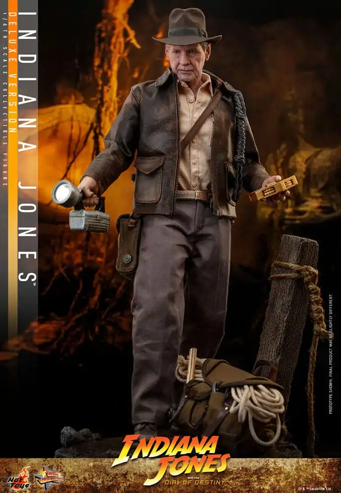 Indiana Jones Movie Masterpiece Akčná Figúrka 1/6 Indiana Jones (Deluxe Version) 30 cm produktová fotografia