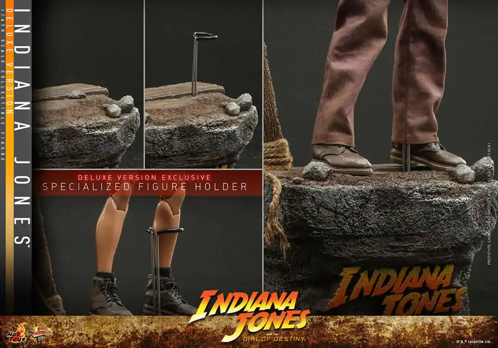 Indiana Jones Movie Masterpiece Akčná Figúrka 1/6 Indiana Jones (Deluxe Version) 30 cm produktová fotografia