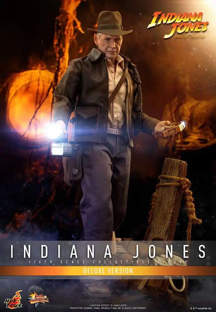 Indiana Jones Movie Masterpiece Akčná Figúrka 1/6 Indiana Jones (Deluxe Version) 30 cm produktová fotografia