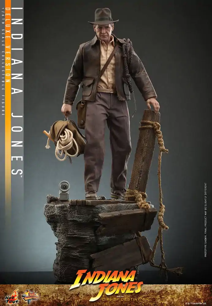 Indiana Jones Movie Masterpiece Akčná Figúrka 1/6 Indiana Jones (Deluxe Version) 30 cm produktová fotografia