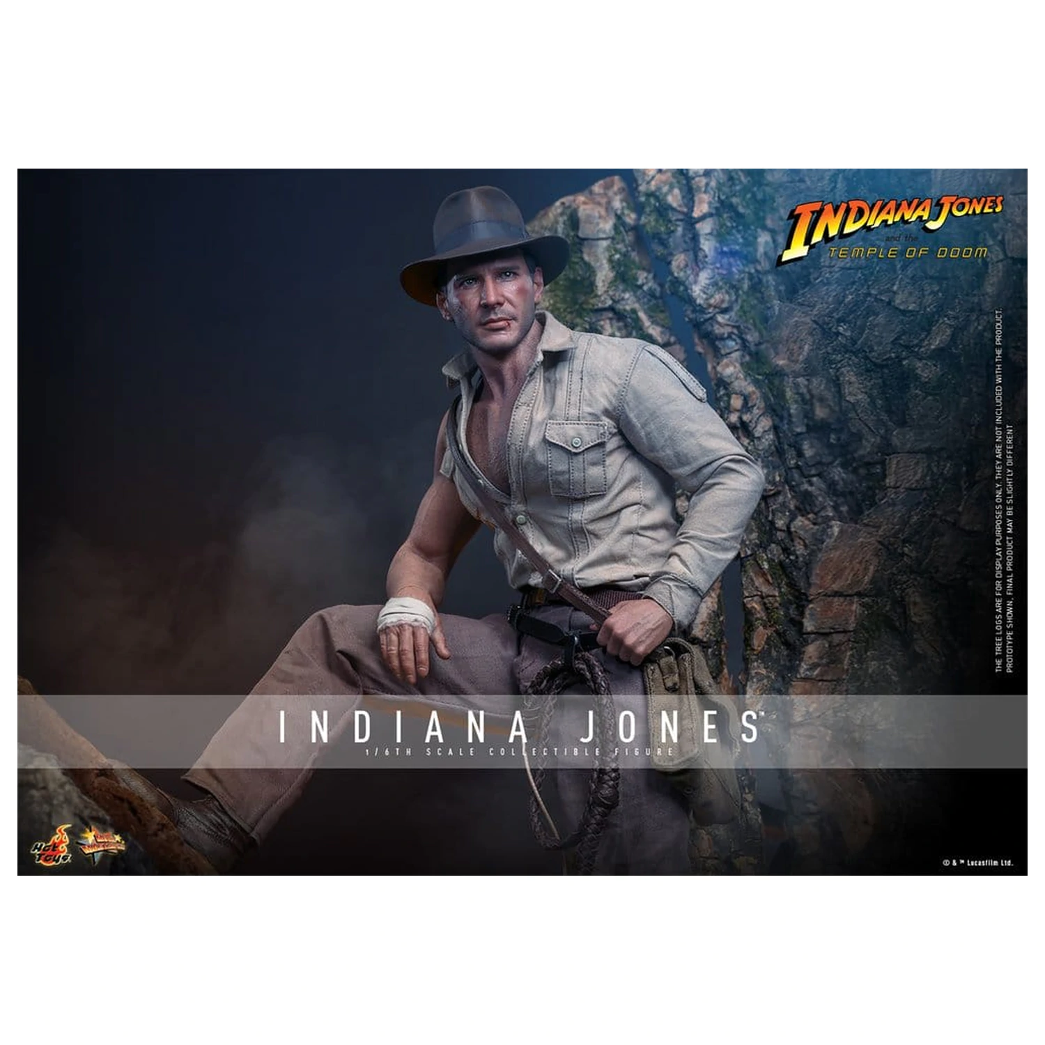 Indiana Jones Movie Masterpiece Akčná figúrka 1/6 Indiana Jones 30 cm produktová fotografia