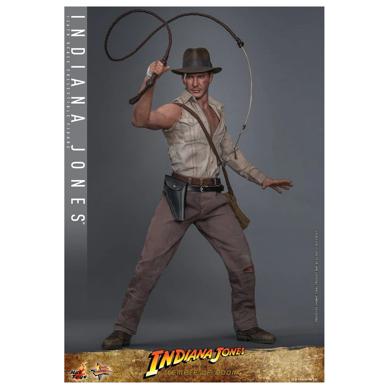 Indiana Jones Movie Masterpiece Akčná figúrka 1/6 Indiana Jones 30 cm produktová fotografia