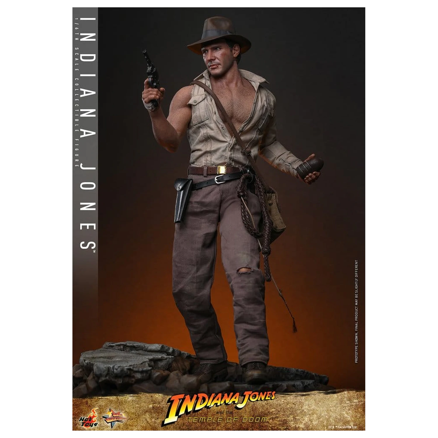 Indiana Jones Movie Masterpiece Akčná figúrka 1/6 Indiana Jones 30 cm produktová fotografia