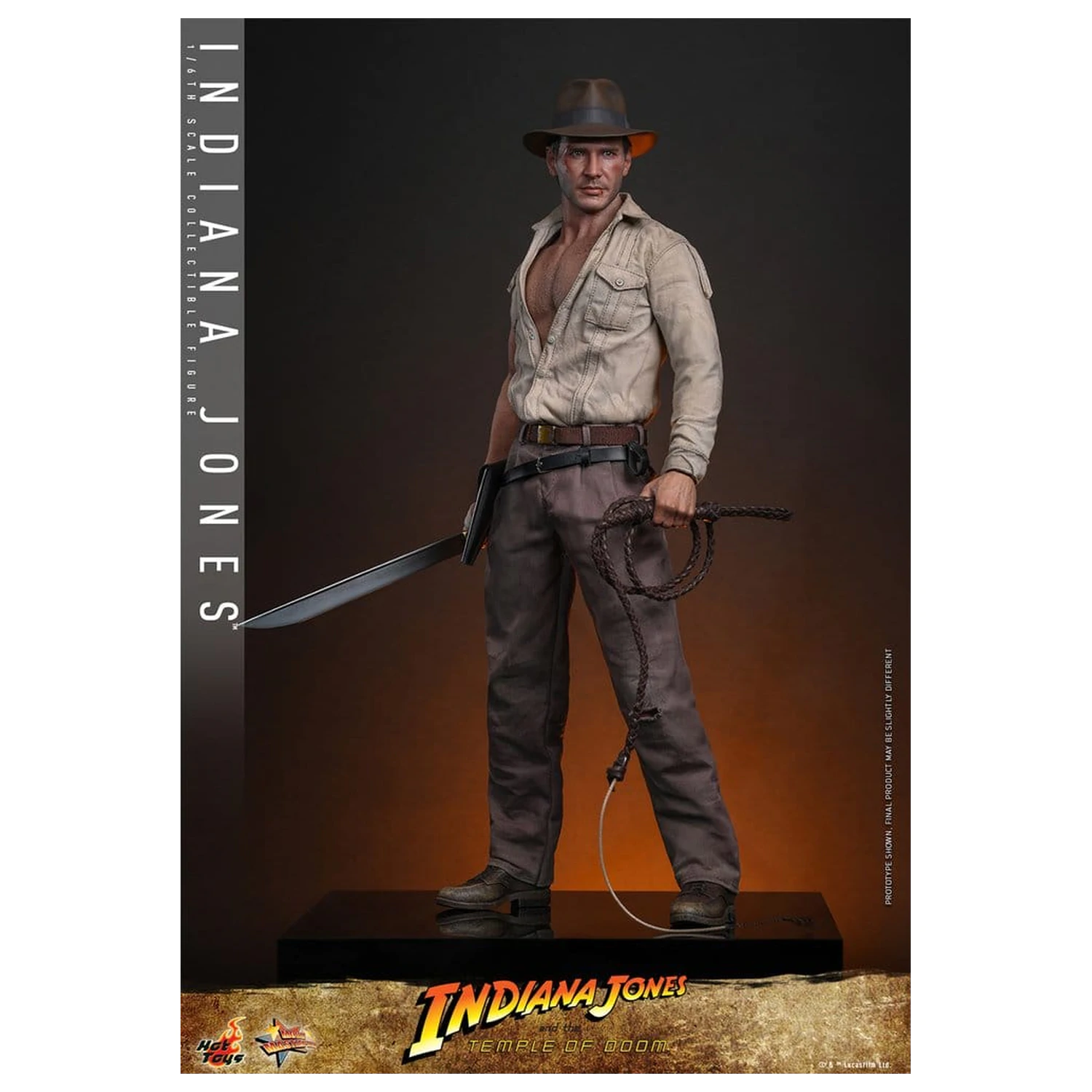 Indiana Jones Movie Masterpiece Akčná figúrka 1/6 Indiana Jones 30 cm produktová fotografia