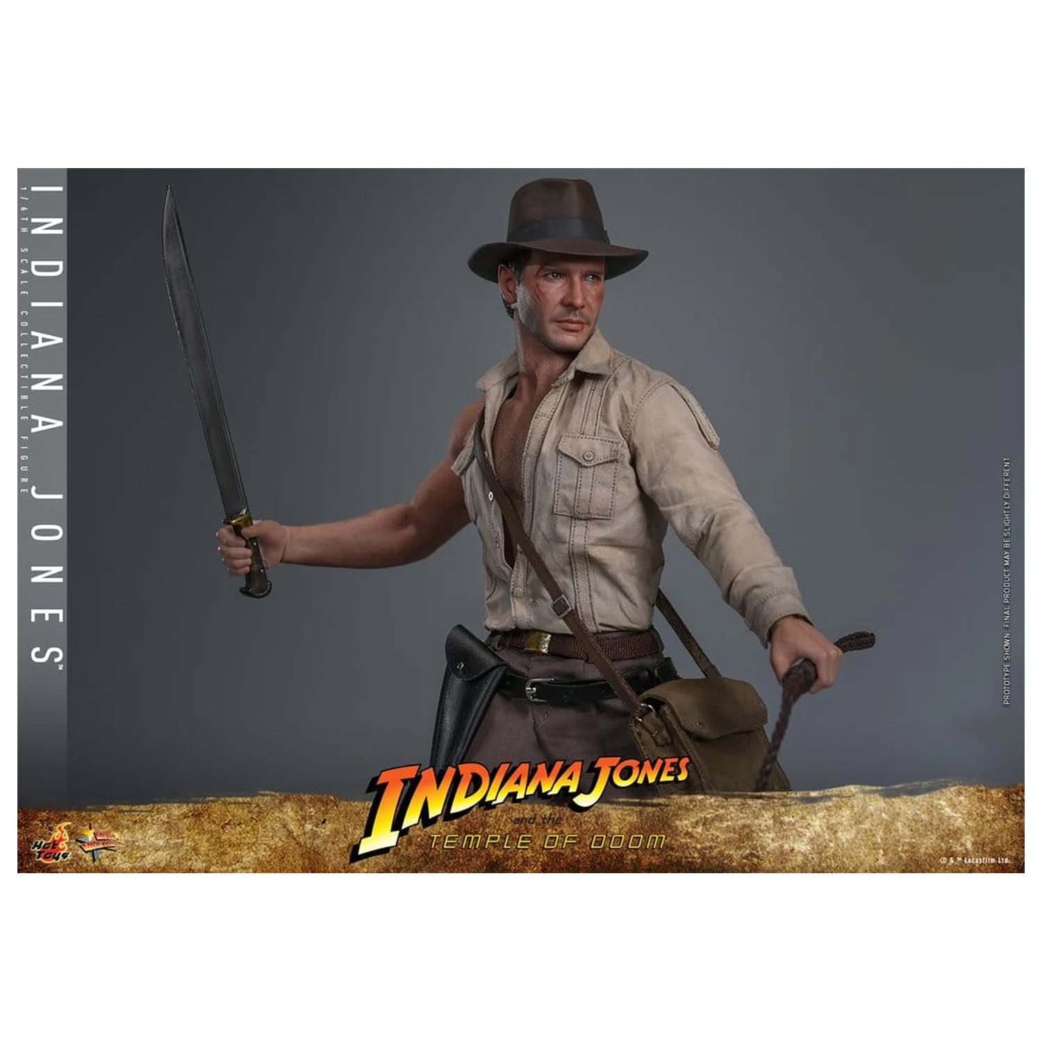 Indiana Jones Movie Masterpiece Akčná figúrka 1/6 Indiana Jones 30 cm produktová fotografia