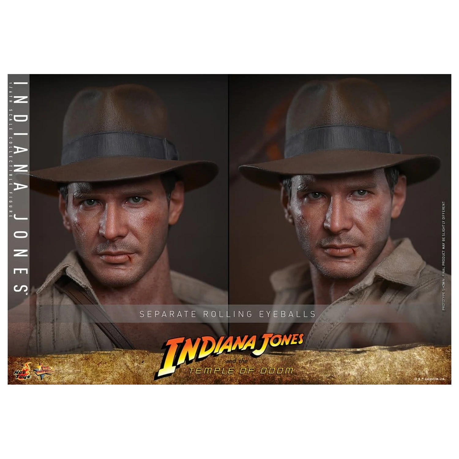 Indiana Jones Movie Masterpiece Akčná figúrka 1/6 Indiana Jones 30 cm produktová fotografia