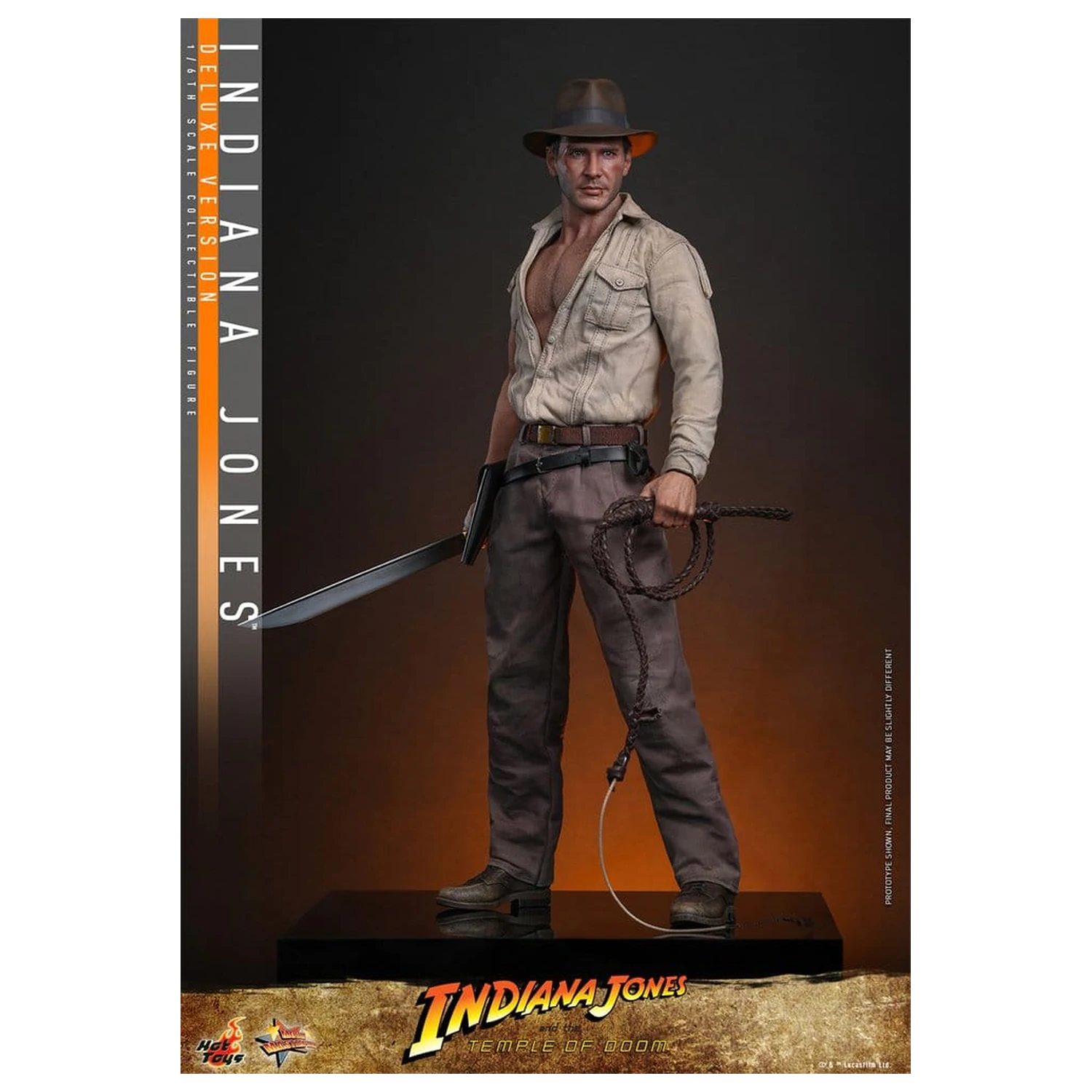 Indiana Jones Movie Masterpiece akčná figúrka 1/6 Indiana Jones (Deluxe Version) 30 cm produktová fotografia