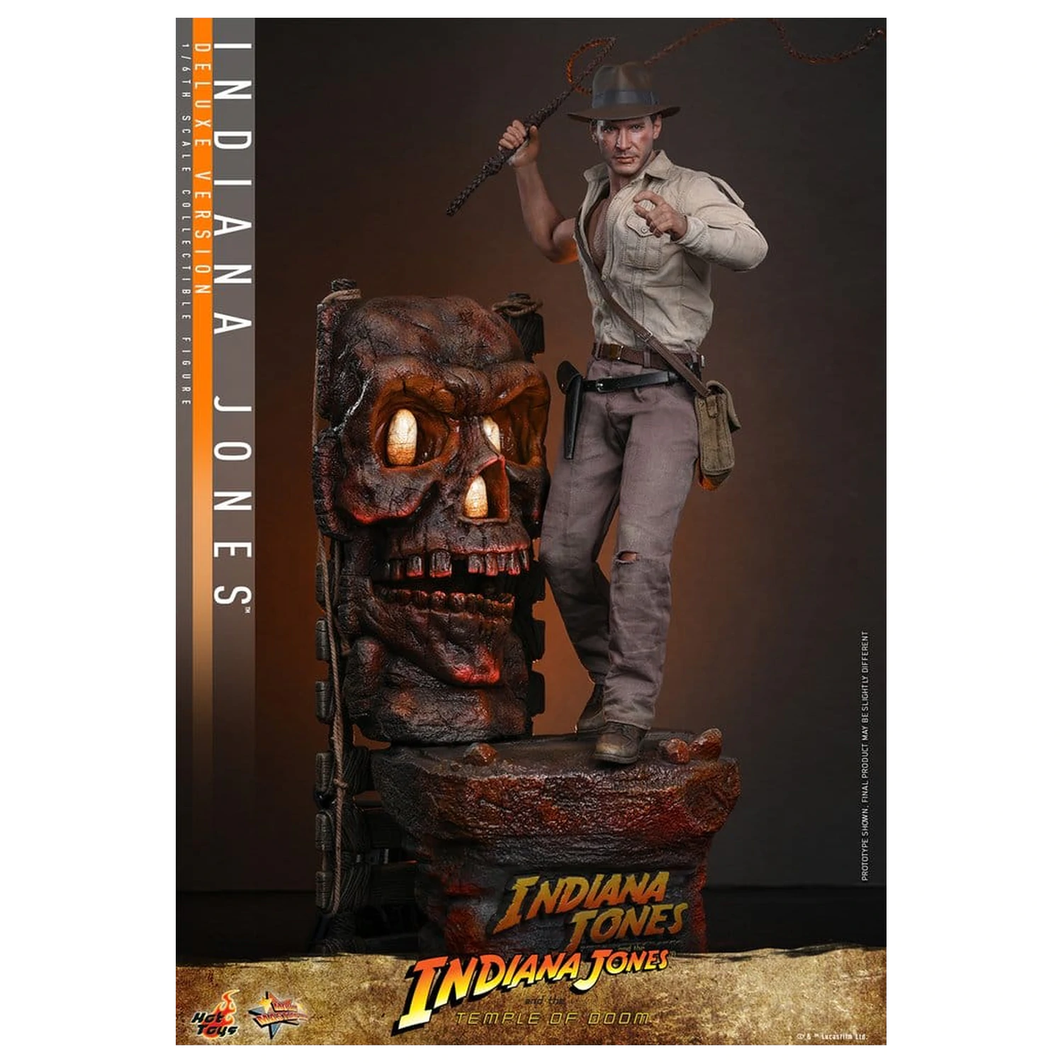Indiana Jones Movie Masterpiece akčná figúrka 1/6 Indiana Jones (Deluxe Version) 30 cm produktová fotografia