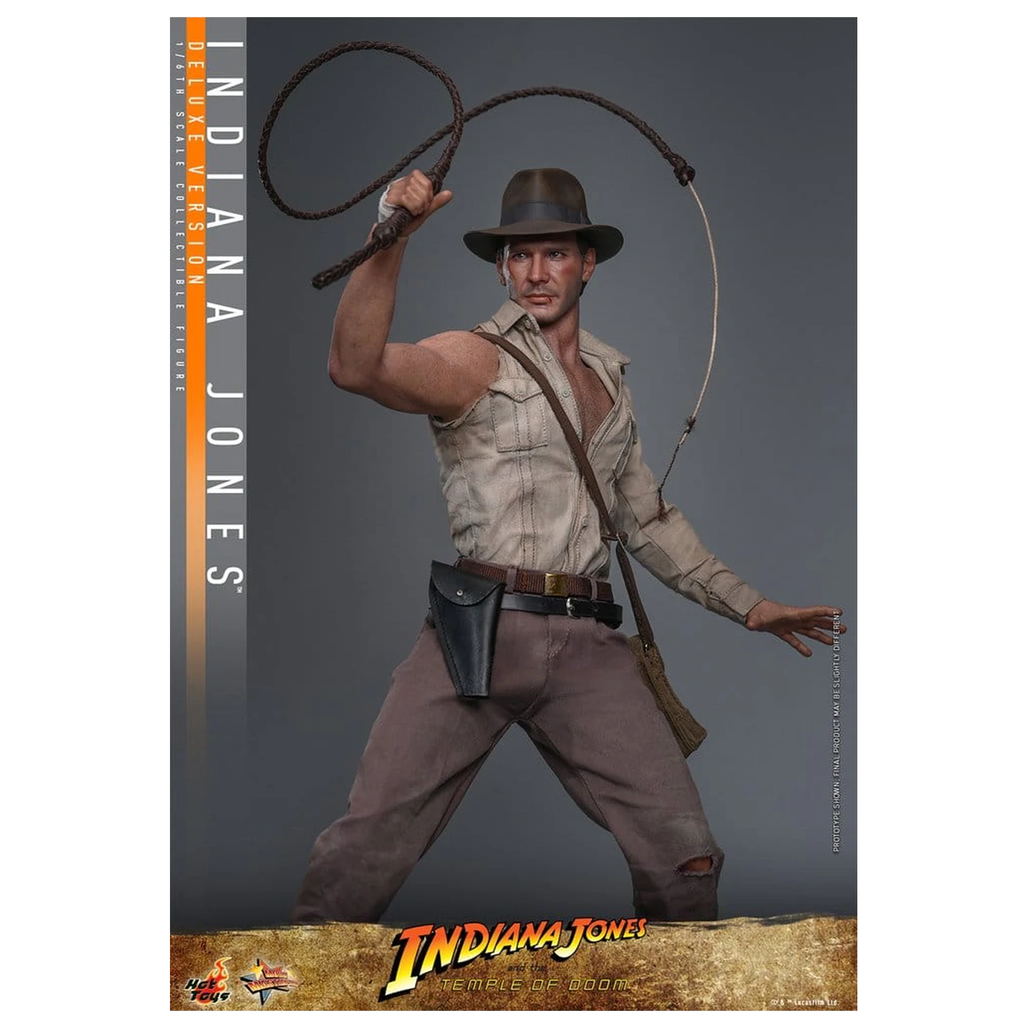 Indiana Jones Movie Masterpiece akčná figúrka 1/6 Indiana Jones (Deluxe Version) 30 cm produktová fotografia