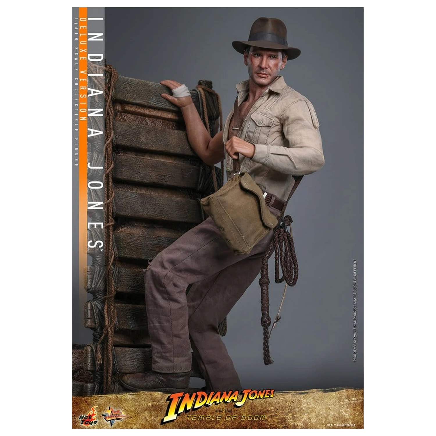Indiana Jones Movie Masterpiece akčná figúrka 1/6 Indiana Jones (Deluxe Version) 30 cm produktová fotografia