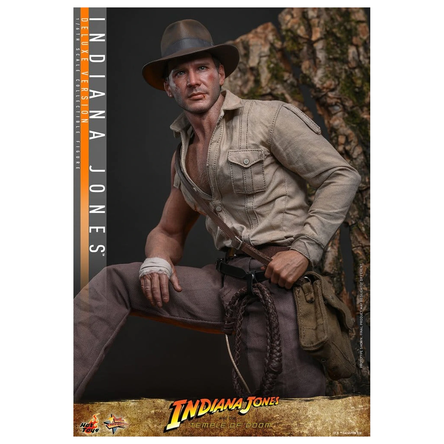 Indiana Jones Movie Masterpiece akčná figúrka 1/6 Indiana Jones (Deluxe Version) 30 cm produktová fotografia