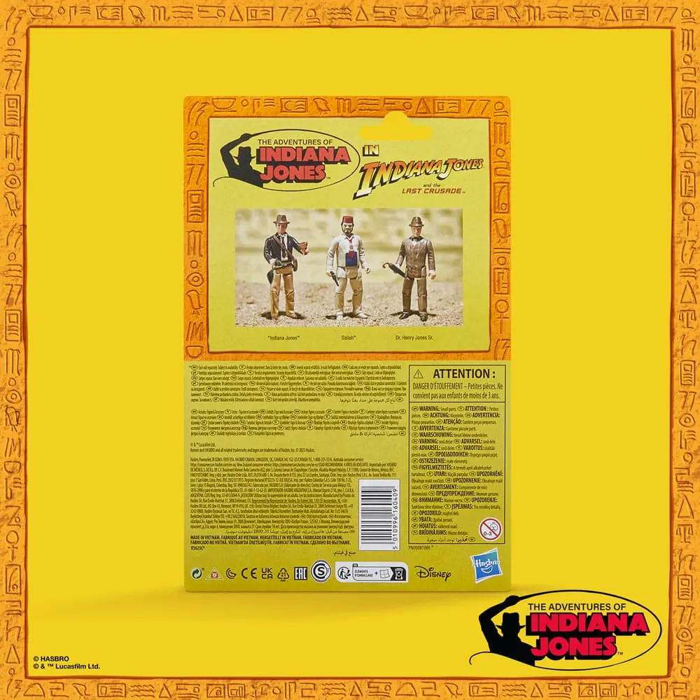 Indiana Jones Retro Collection Akčná figúrka Sallah (The Last Crusade) 10 cm produktová fotografia