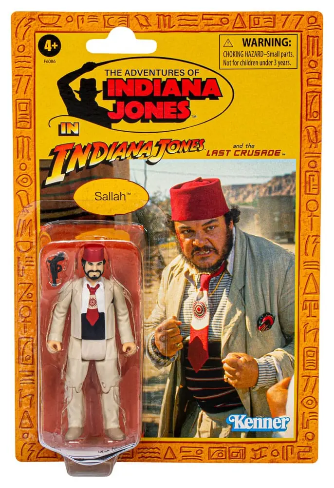 Indiana Jones Retro Collection Akčná figúrka Sallah (The Last Crusade) 10 cm produktová fotografia