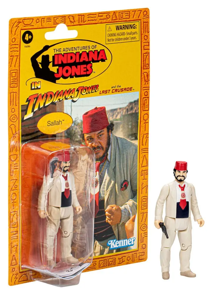 Indiana Jones Retro Collection Akčná figúrka Sallah (The Last Crusade) 10 cm produktová fotografia